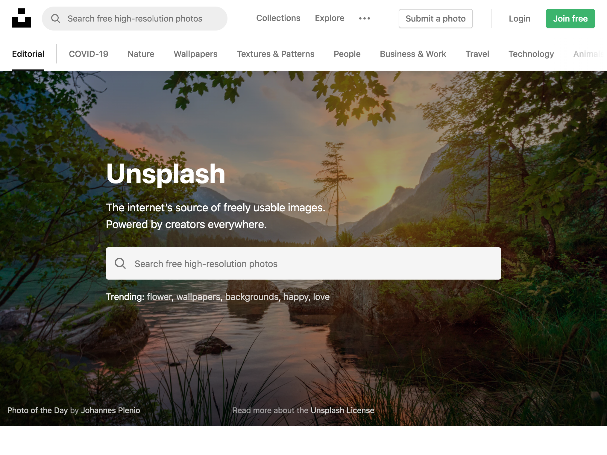 Unsplash